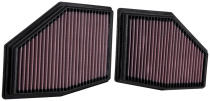 33-3155 Ersättningsfilter / Sportluftfilter K&N Filters